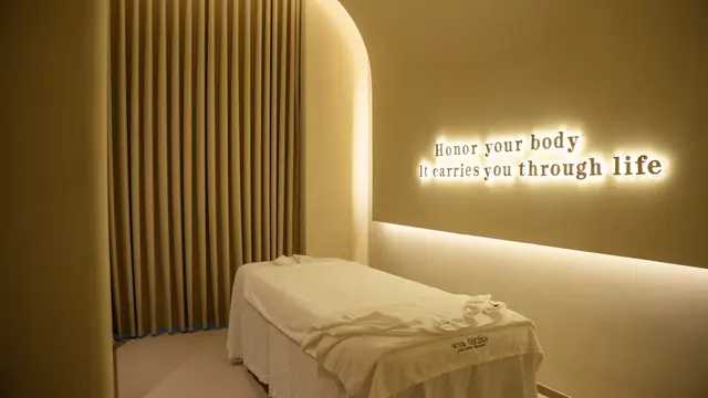 Treatment room at Nova Selena Spa